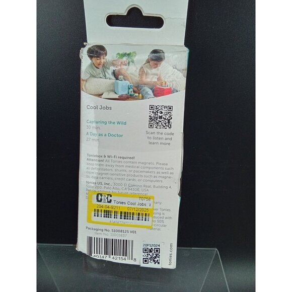 Tonies Cool Jobs Audio Content Characters For Toniebox Learning & Discovery - Picture 2 of 3